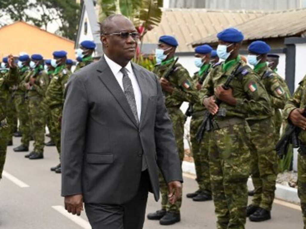 Téné Birahima Ouattara, ministre de la Défense de la Côte d'Ivoire