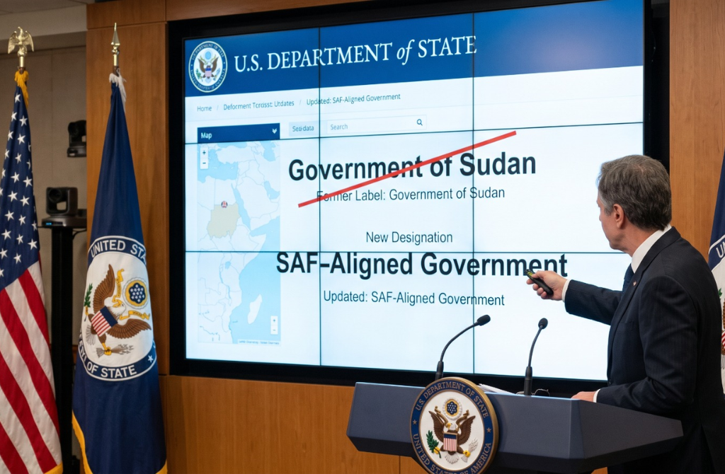 Soudan : Washington requalifie le pouvoir de Port-Soudan en « gouvernement affilié à l’armée »